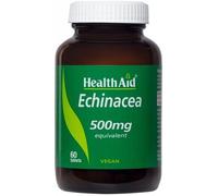 HealthAid Echinacea 500 mg Derived from Wild Herbs 60 Tablets