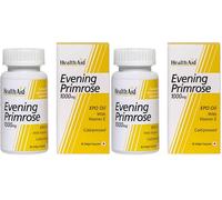 HealthAid Evening Primrose Oil 1000 mg - 60 Capsules (Pack of 2)