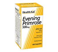 Health Aid Evening Primrose Oil 500mg + Vitamin E, 180 Caps