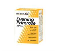 HealthAid Evening Primrose Oil 500mg + Vitamin E Capsules 30's