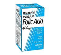 HealthAid Folic Acid 400g - 90 Tablets