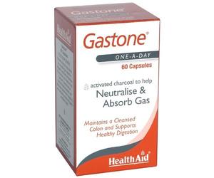 HealthAid Gastone (Activated Charcoal) - 60 Capsules-2 Pack