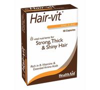 HealthAid Hair-Vit For Thick Hair Growth Hair Loss Vitamins & Minerals - Capsule