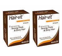HealthAid Hair-VIT Pack of 2 x 90 Capsules (180 Capsules)