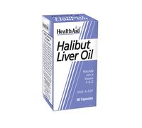 HealthAid Halibut Liver Oil 90 Capsules