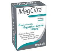 Healthaid Magcitra Magnesium Citrate Tablets 1900 mg, 60 Tablets