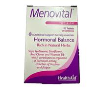 HealthAid Menovital Soy Isoflavones 60 Vegetarian Tablets