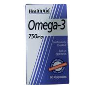 Healthaid Omega 3 750mg (epa 425mg Dha 325mg) Capsules 60's