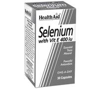 HealthAid Selenium with Vit E 400iu 30 Capsules