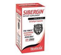 HealthAid Sibergin 2500 (Siberian Ginseng 2500mg) 30 Capsules