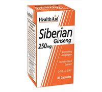 HealthAid Siberian Ginseng 250mg 30 Capsules