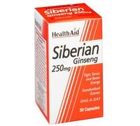 HealthAid Siberian Ginseng Root Extract 250 mg 30 Capsules