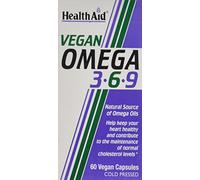 HealthAid Vegan Omega 3, 6 and 9 60 Capsules