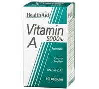 HealthAid Vit A Vit D 400IU 5000Ui With 100CAP. Health Aid