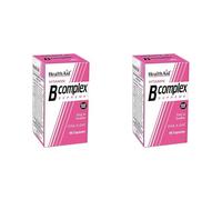HealthAid Vitamin B Complex - 90 Capsules (Pack of 2)