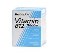 HealthAid Vitamin B12 1000Ug 50 Tablets - 2 Pack