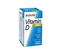 HealthAid Vitamin D 500iu 60 Tablets