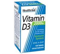 HealthAid Vitamin D3 2000iu New-120 Tablet