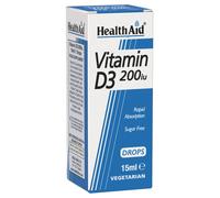 HealthAid Vitamin D3 200iu 15ml Drops