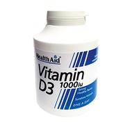 HealthAid Vitamin-D3 Vegetarian Tablets, 1000iu, Pack of 1000 Tablets