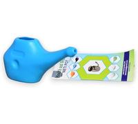 Healthandveda Plastic Neti Pot for Nasal Cleansing | Compact and Travel-Friendly Design | Natural Treatment for Sinus, Infection and Congestion (Blue)