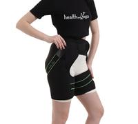 HEALTHANDYOGA™ Hip Binder Harness - Both Hips Joint Protection with Buffer Pads - Helps Reduce Falls, Hip Fracture, Injury - Rehab Aid for Post-Surgery Recovery - Free Size, Unisex (Both Sides)