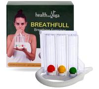 HealthAndYoga(TM) Deep Breathing Exerciser - Breath Exercise Measurement System