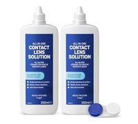 Healthcare by Amazon All-In-One Contact Lens Solution 2 x 250 ml (Previously a Amazon Basic Care brand, same product)