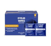 Healthcare by Amazon Eyelid Cleansing Wipes for Periocular Treatment in Adults and Children, Unscented, Pack of 60 (Previously Amazon Basic Care) - Packaging May Vary