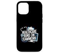 Healthcare Runs On Teamwork Medical Quote Case for iPhone 12/12 Pro