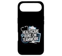 Healthcare Runs On Teamwork Medical Quote Case for iPhone Air