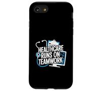Healthcare Runs On Teamwork Medical Quote Case for iPhone SE (2020) / 7/8