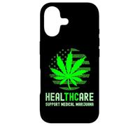 HealTHCare THC Pot Leaf Support Medical Marijuana Case for iPhone 17