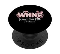Healthcare Worker Crew Ribbons Women's Health Nurse PopSockets Adhesive PopGrip