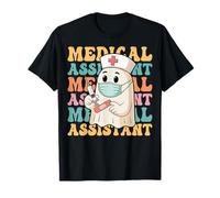 Healthcare Worker Spooky Nurse Halloween Medical Assistant T-Shirt