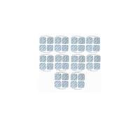 Healthcare World 40-Pack TENS Electrode Pads for Lloyds Tenscare Neurotrac Auvon - 5x5 cm, Self-Adhesive, 1.95-2.15 mm Connectors