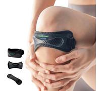 Healthcare World Patella Knee Strap Pack of 2 - Adjustable Knee Brace for Runner’s Knee, Jumper’s Knee, Patellar Tendonitis, Arthritis Pain Relief, Sports, Fitness, Cycling, Breathable Rehab Support