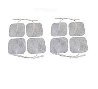 Healthcare World Square TENS Electrode Pads 5x5cm - Pack of 8 Self-Adhesive Reusable Pads Compatible with TPN, Neurotrac, TensCare, Flexi & Libra TENS Machines