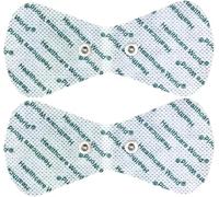 Healthcare World Wireless TENS Electrode Pads Self-Adhesive Gel Pads with 3.5mm Stud Connection Butterfly Shaped Pads Compatible with Beurer, Sanitas, KTR-2492 and Yucen Tens Machines