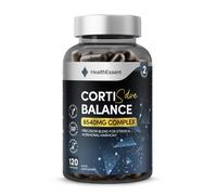 HealthEssent CortiSolve Complex 6540mg - Cortisol Support Supplement with Ashwagandha, Rhodiola, Magnesium & L-Theanine - Natural