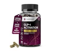 HealthEssent GLP-1 Weight Focus Capsules 1300mg, Natural Metabolic Boost & Gut Probiotics with Eriocitrine, Hesperidin, Green Tea Extract and Hops Flower, Appetite Control - 60 Vegan Capsules