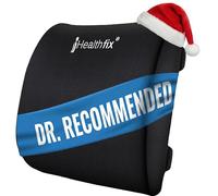 Healthfix® Car Lumbar Support Pillow | Back Cushion to Help Improve Posture (Hard)
