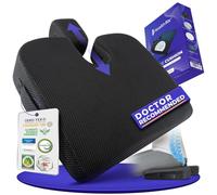 Healthfix® Wedge Seat Cushion - Orthopedic Memory Foam Seat Wedge for Office Chairs, Posture Support, Pressure Relief for Back/HIPS/Tailbone - Soft (99-150 lbs)