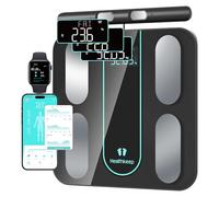 Healthkeep Scale for Body Weight Digital Bathroom Scale with 8 Electrodes, 21 Body Datas Dual Frequency BIA Measurement Smart Weight Scale Compatible with iOS & Android, Max 400lb/180kg/28st