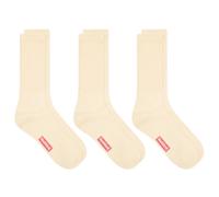 Healthknit Crew Sock - 3 Pack Off White One Size