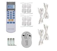Healthmateforever Fda Cleared OTC Yk15Ab Tens Unit with 4 Outputs, Apply 8 Pads at The Same Time, 15 Modes Handheld Electrotherapy Device