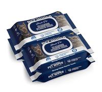 HEALTHON MED 4 Pack (200 XL Pet Wipes) Premium Pet Wipes for Dogs & Cats - Extra Thick Hypoallergenic Pet Grooming & Cleaning Wipes with Aloe Vera, No Rinse for Paws, Coat, Body, Face, Eyes & Ears
