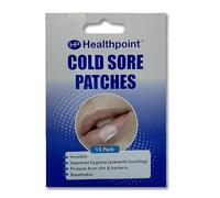 Healthpoint Cold Sore Patches, 15 Invisible Treatment Patches, Discreet Healing, Effective Protection Against Dirt, Bacteria And Viruses, Prevents Spread of Cold Sores, Improves Hygiene, Breathable