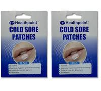 Healthpoint Cold Sore Patches, 15 Invisible Treatment Patches, Discreet Healing, Effective Protection Against Dirt, Bacteria and Viruses, Prevents Spread of Cold Sores, Improves Hygiene, Breathable
