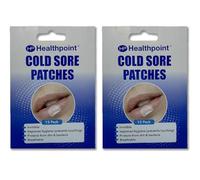 Healthpoint Cold Sore Patches, 2 Packs of 15 Invisible Patches - Bundled by Smart Cutie